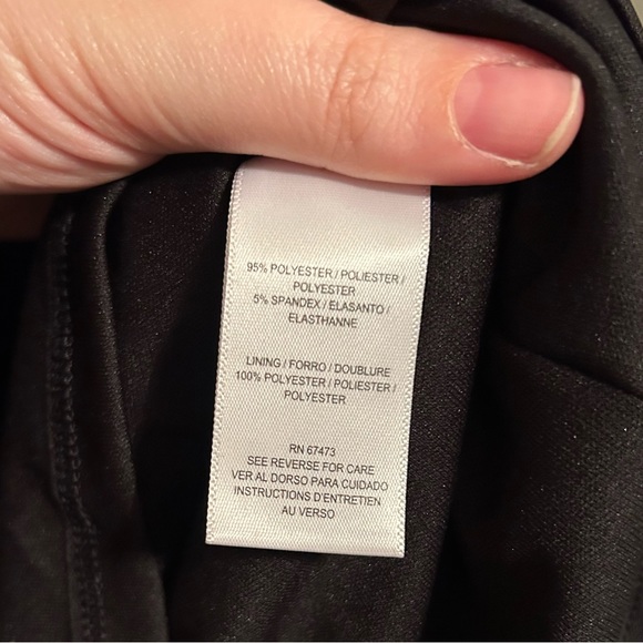 NWT Taylor Sz 12 Black Halter High Slit Maxi Dress! - Picture 9 of 15